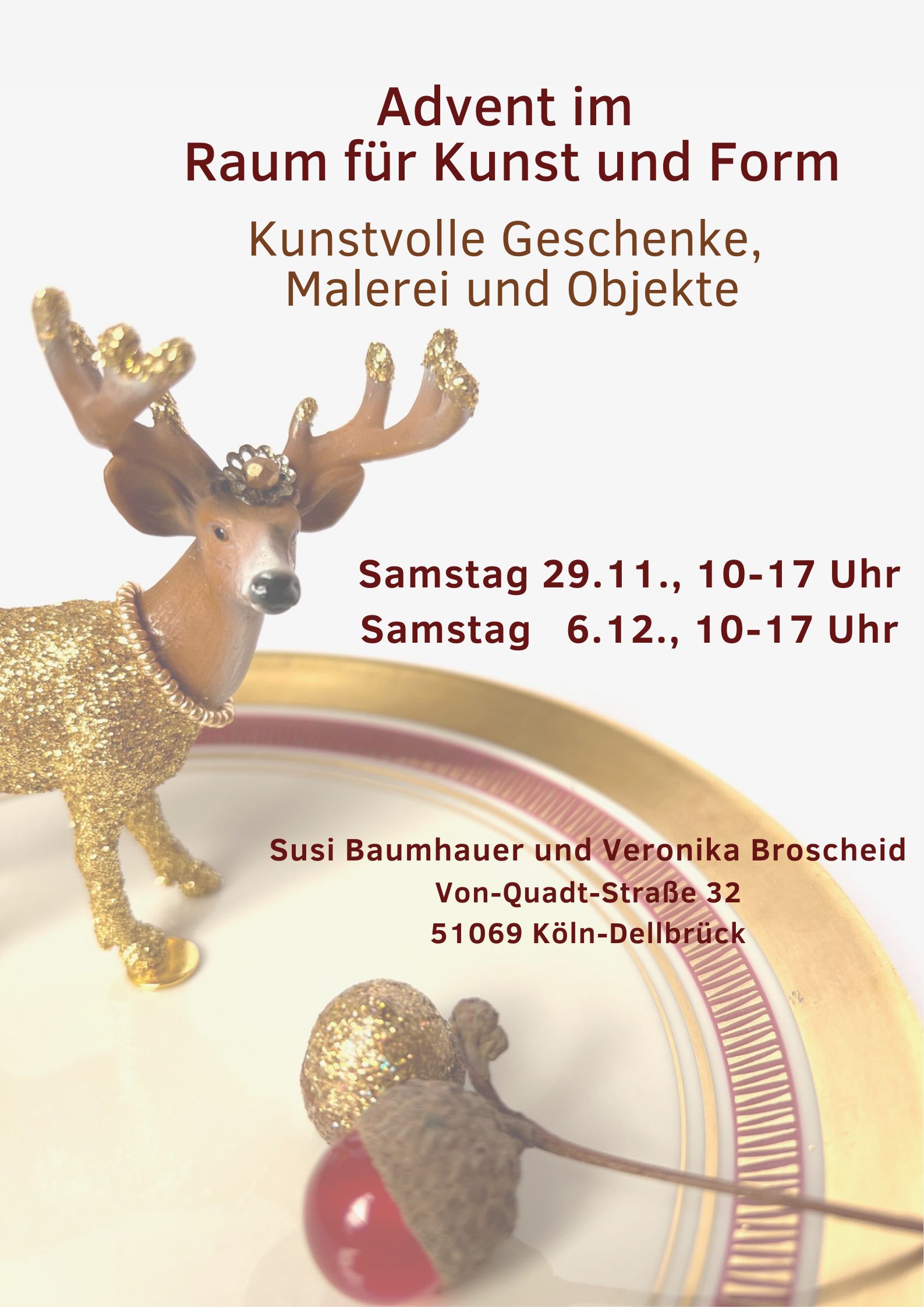 Advent-Atelier-2025 Advent im Atelier für Kunst und Raum