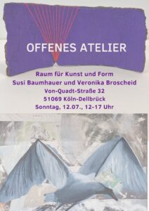Offenes Atelier im Raum für Kunst und Form in Köln-Dellbrück
